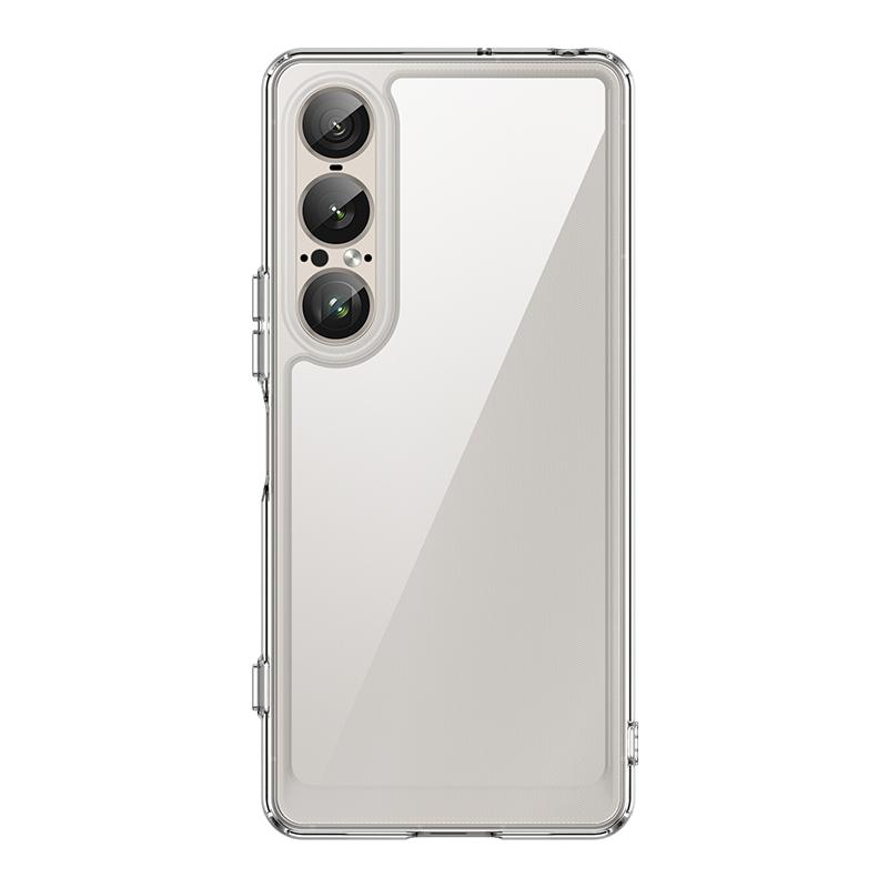 For Sony Xperia 1 VII Case Sony Xperia 1 VII Cover Funda Shockproof Clear PC + TPU Silicone Phone Back Cover Sony Xperia 1 VII