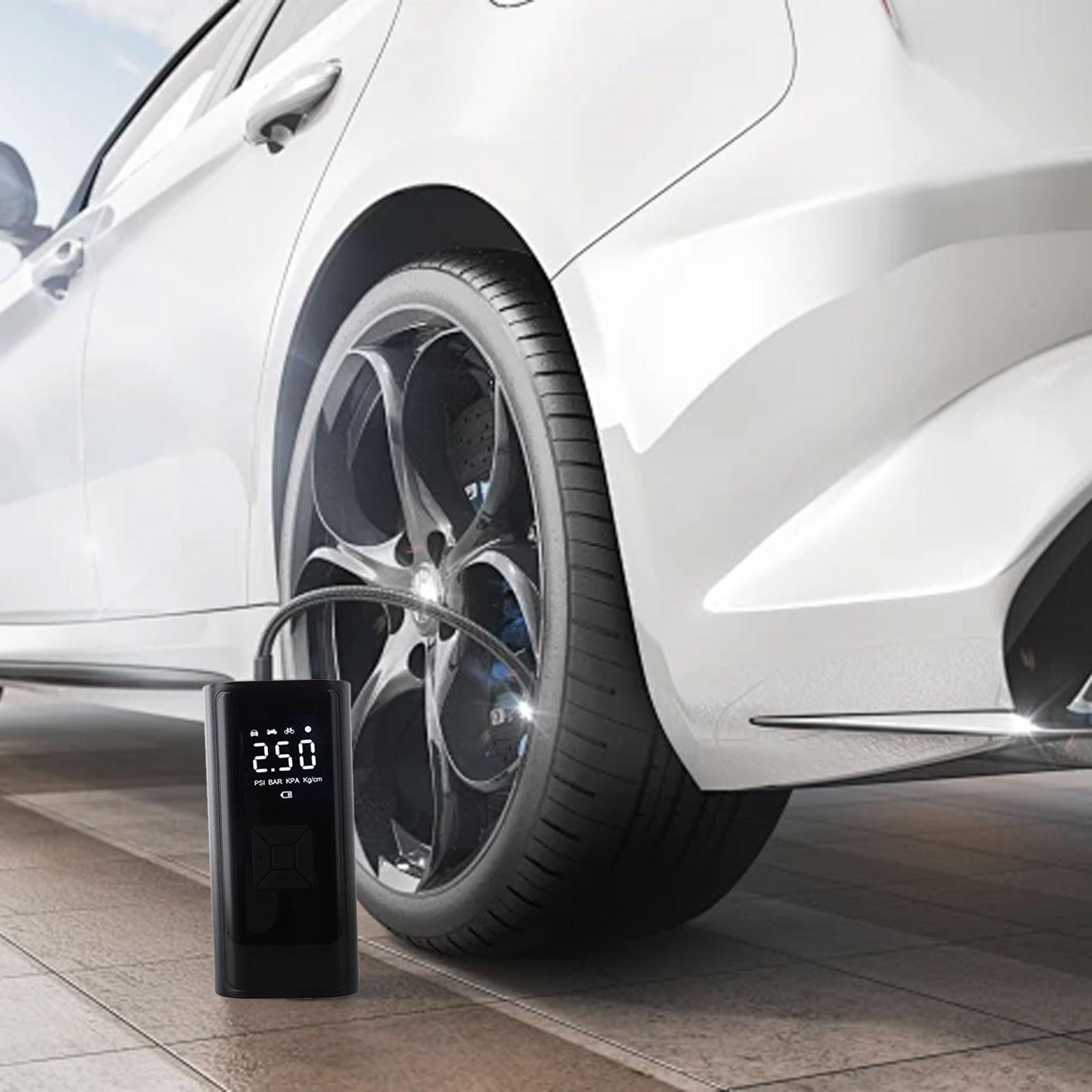 Digital Display Compressor Portable Tire Inflator Travel Use Usb Rechargeable Air Compressor Automotive Air Pump China Mainland