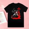 Medieval  Knights Templar T Shirts print O-Neck Short Sleeve Regular Mens Heigh Quality Men Hip-Hop t Shirt