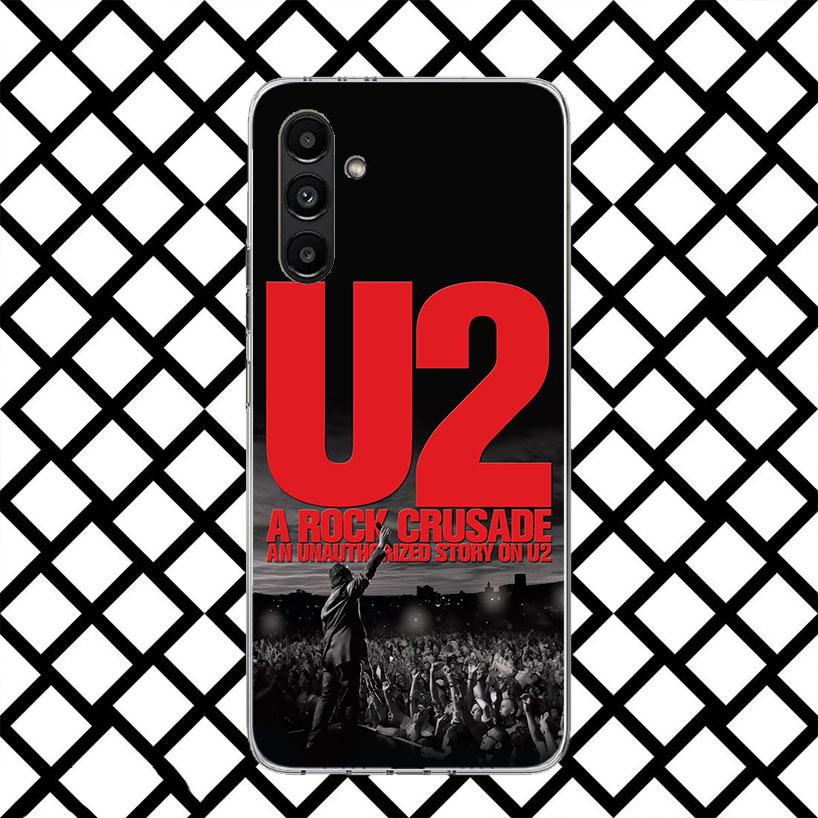 Band U-U2 Rock Phone Case for Samsung Galaxy A17 A37 A57 A16 A26 A36 A56 A15 A25 A35 A55 A14 A24 A34 A54 A13 A23 A33 A53 Galaxy