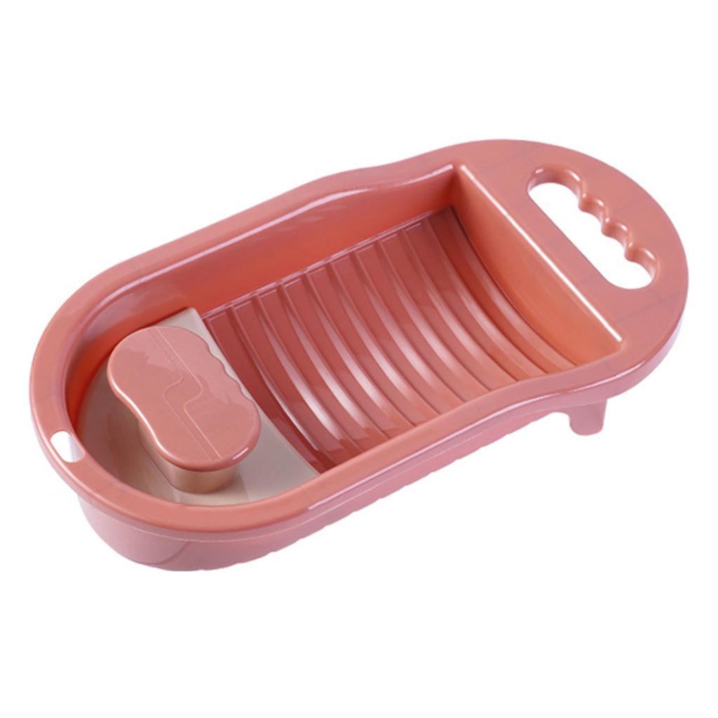 Multi-Purpose Laundry Scrub Board Mini Laundry Board For Hand Wash Clothes For Household Camping Underwear Socks Washboard