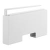 Yamazaki Jitsugyo 10248 Under Cupboard Plastic Bag Storage Holder Slim S White W3.6 X D20.5 X H14.8cm Tower Storage Case Floating Storage Easy To