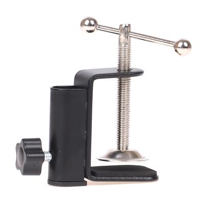 Suporte cantilever braçadeira suporte de lâmpada de mesa acessórios base mangueira para suporte de microfone