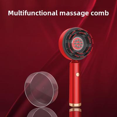 Red Light Liquid Guide Massage Comb Kneading Active Hair Growth Massager Scalp Medicine Device Hair Care Hair Guide Liquid Hair Growth Instrument