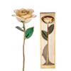 Long Stem Dipped 24k Gold Rose in Gift Box with Stand Gift for Her ( Rose with Stand)