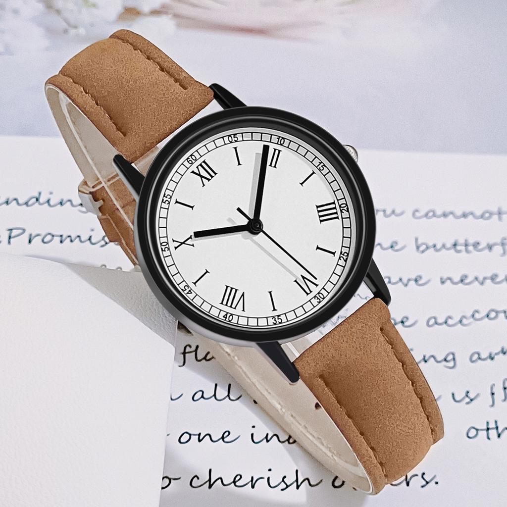 Buy Charm Simple Wristwatch Roman Numerals New Frosted Belt Simple ...