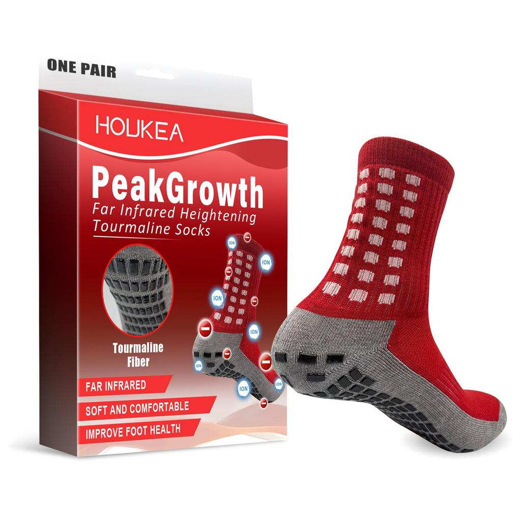 Houkea Foot Massage Socks-Outdoor Fitness Wear with Breathable Comfort, Massage Function, Anti-Slip Design & Warmth