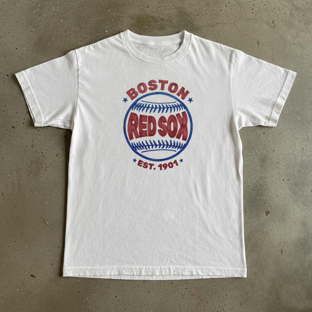 Maglietta Boston Baseball Vintage