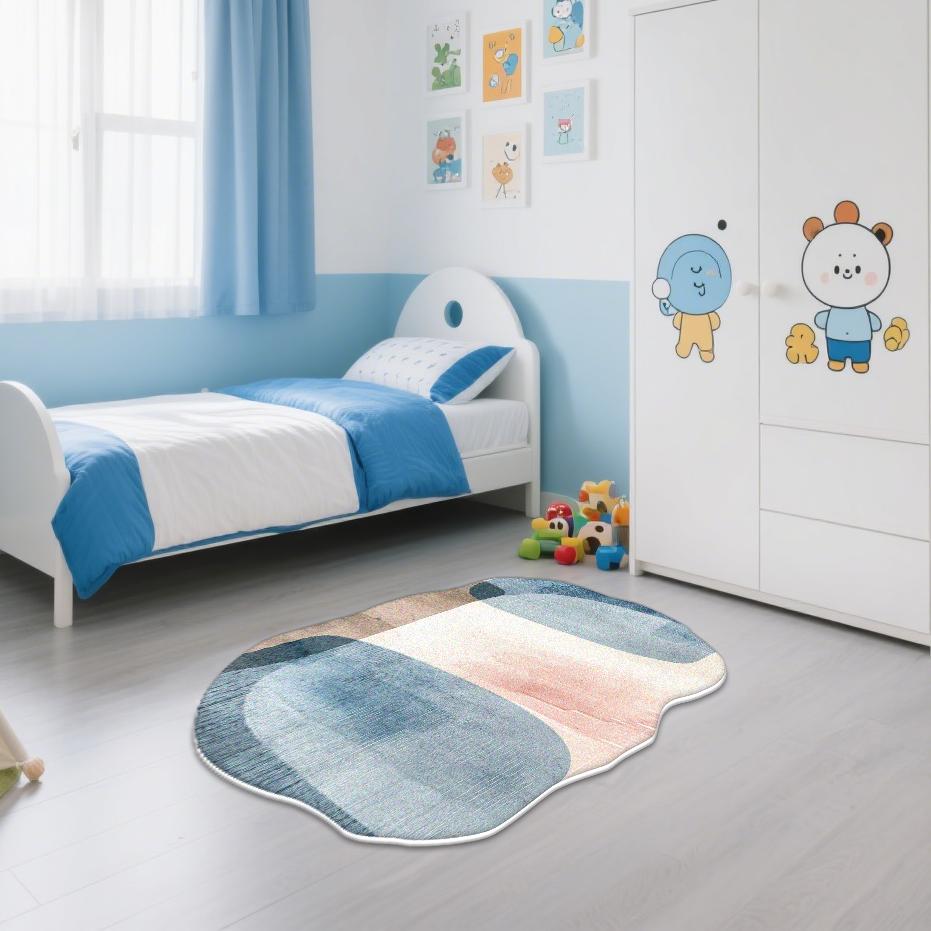 

Современный неровный синий ковер для комнат, нескользящий, декоративный, милый коврик для спальни, который можно стирать, КОВРИК ДЛЯ ГОСТИНОЙ, коврик для входной двери, напольные коврики 60x90cm door mat