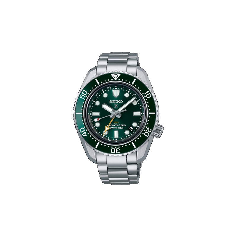 

SEIKO Prospex mechanical movement Steel Strap men s watch green dial SBEJ009
