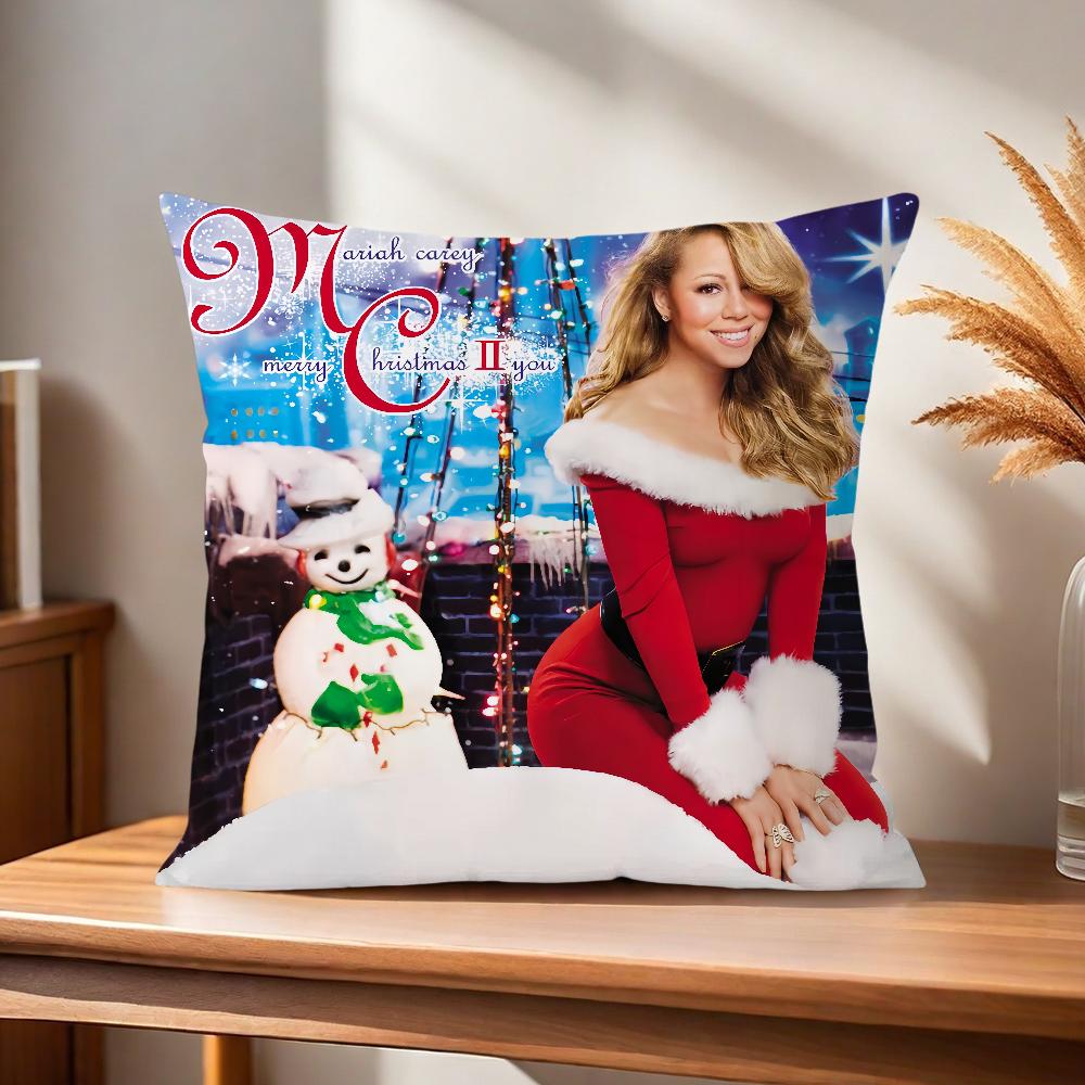 Singer M-Mariah Carey Comfortable soft Pillow Case for Sofa Living Room Home office Decor and Protective Covers