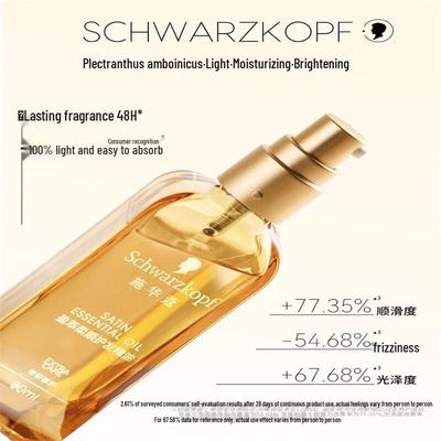 Schwarzkopf Gliss Glättendes Haaröl Doppelpack