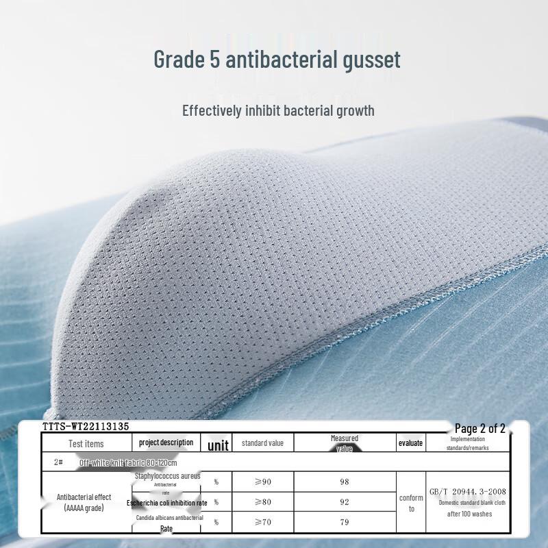 Langsha Men's Cotton Antibacterial Boxer Briefs