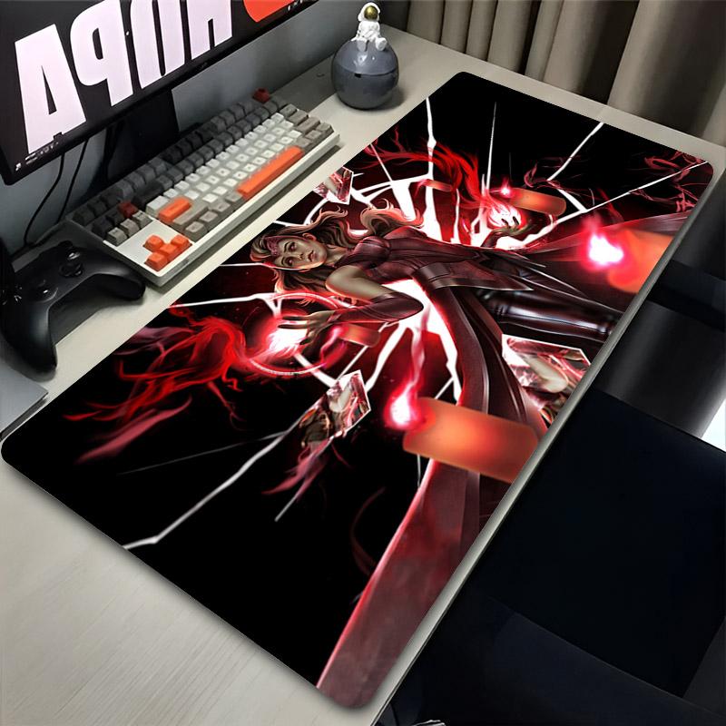 Gamer Gaming Accessories Mouse Pad SScarlet WWitchs Computer Desk Mat NonSlip Laptop Office Mousepad Keyboard Extended Carpet