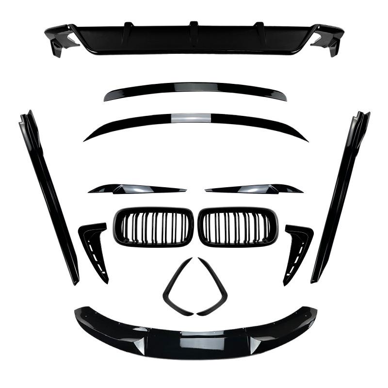 Compatible with BMW X5 F15 M Sport: Front Lip, Rear Spoiler, Top Spoiler, Grille, Side Skirt, Rear Bumper Body Kit.