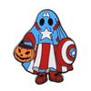 Fun Cartoon Animal Pumpkin Enamel Pin - Perfect Halloween Decoration & Gift for Backpacks or Clothing
