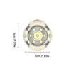 Waterproof Headlamp Flashlight Ultra Bright Hat Cip Light Portable Headlights  Outdoors