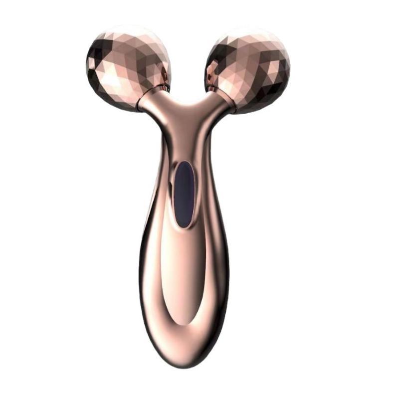 3D Dual Roller Massager Face Lifting Skin Tightening Suitable for Face Neck Body Daily Skincare Use