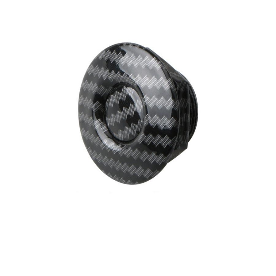 4x 3D Carbon Fiber Color Car Push Button Hood Quick Release Pins Bonnet Lock Clip Bumper Latch