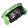 Trimmer Line Spool & Cover Cap for Greenworks 21287 24V Flexible ABS Material with Efficient Cutting Technology