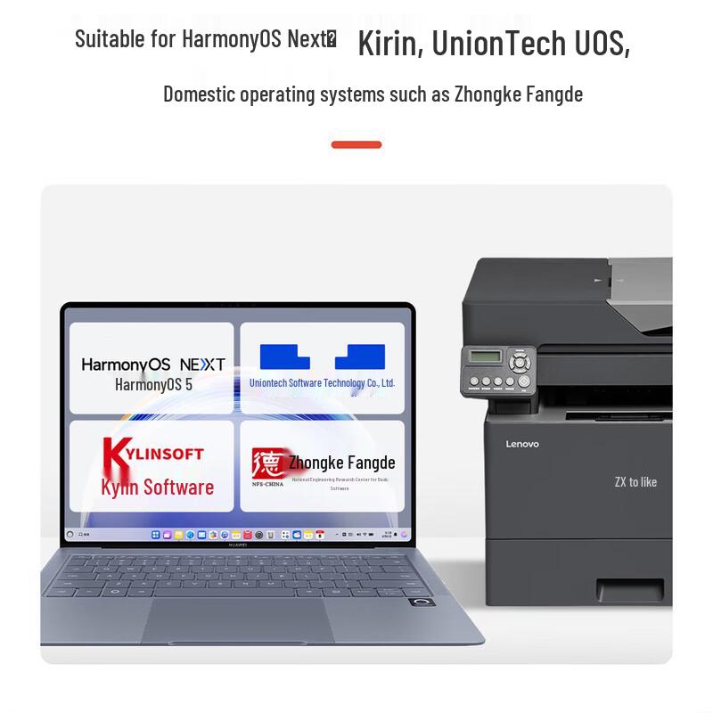 Lenovo Zhixiang GM337DN Plus Multifunction Laser Printer CN Plug (adapter Included)