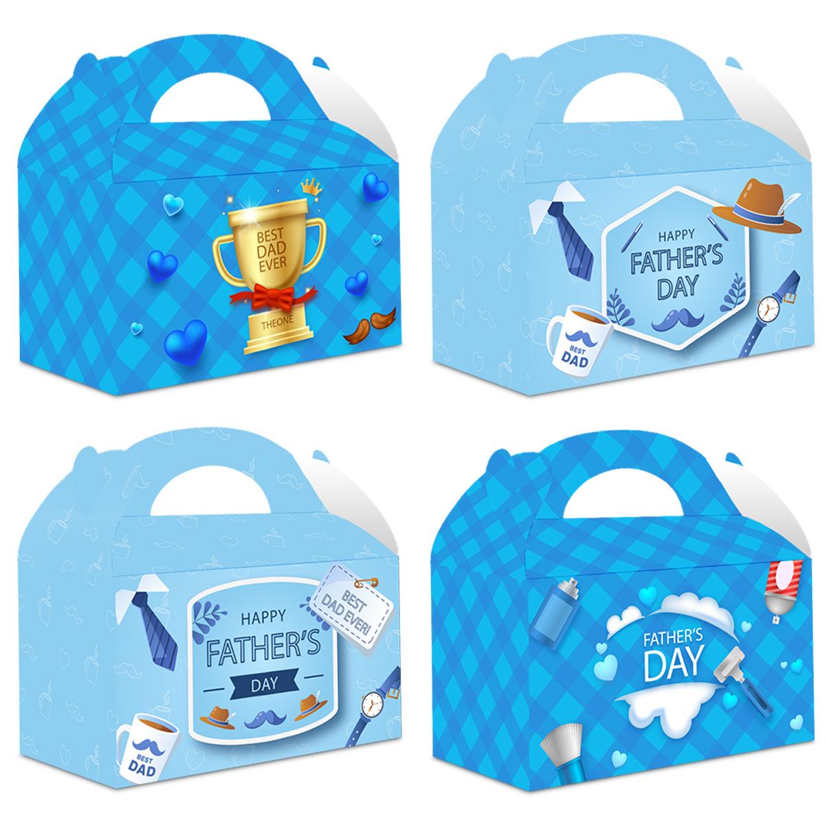 

Father S Day Party Decoration Handheld Box Father Sday Gift Box Candy Box Customized Customized Gift Box Carton