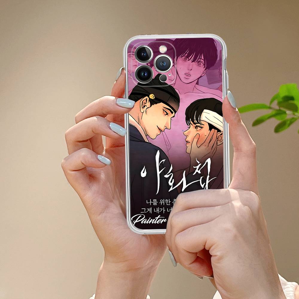Comic P-Painter Of The N-Night Transparent Soft Phone Case For IPhone 15 12 14 16 17 13 Plus 11 Pro Max 13 Pro