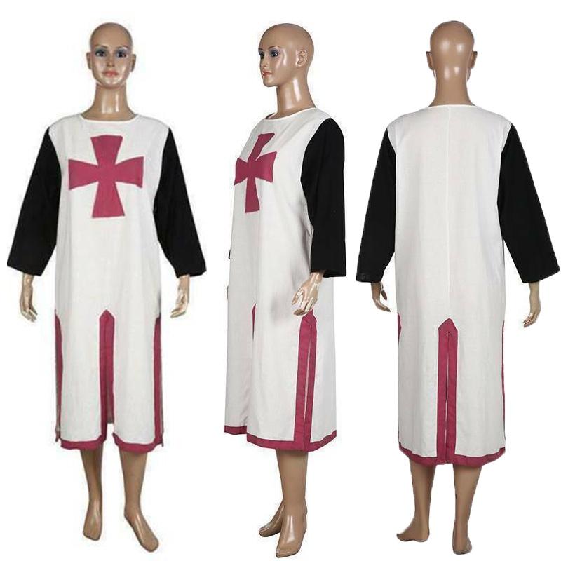 Deluxe Polyester Medieval Knight Long Sleeve Outfit Cosplay Costume