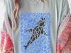 Abstract Shark T-Shirt: Minimalist Ocean Tee, Coastal Aesthetic T, Modern Art Sea Lover Gift, Marine Life Graphic