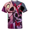 Children's Tshirts Hazbin Hotel Prited Summer Short Sleeve T-shirt for Men and Kids Hot Fashion Streetwear Adult Kid Clothing