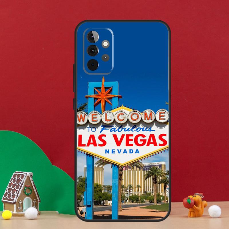 Las Vegas Sign LIGHTS Nevada Rome Case For Samsung Galaxy A36 A56 A06 A13 A53 A32 A12 A22 A52 A35 A17 A16 A55 A15 A54 A34 A14