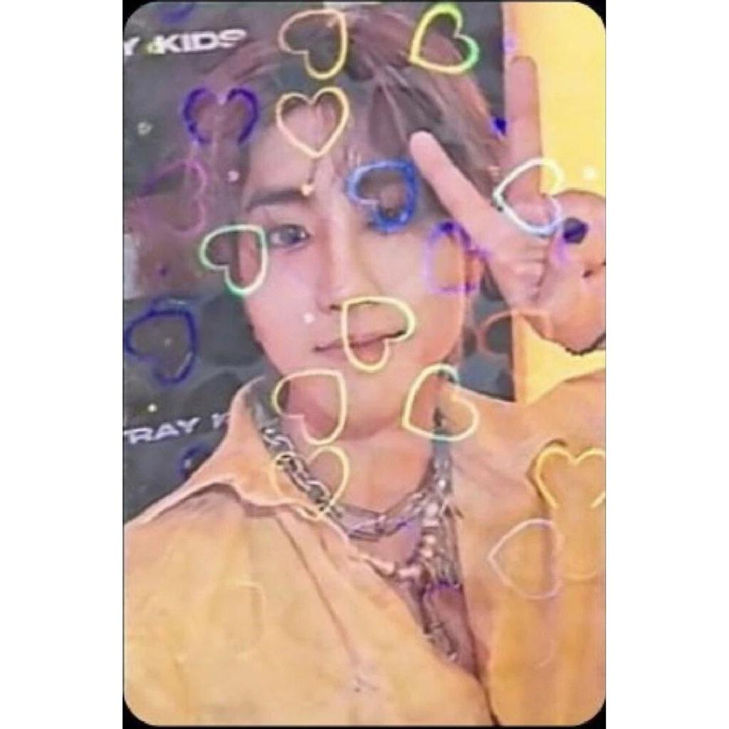 STRAY KIDS 5-STAR CHINA KMSTATION KMS HEART HOLOGRAM OFFICIAL Photo Card