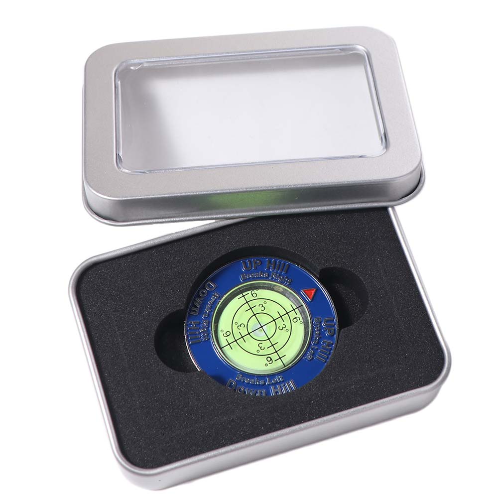 High Precision Golf Putt Ball Marker Training Tool Golf Spirit Level Outdoor Sports