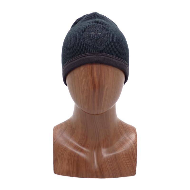 CHROME HEARTS  Knit cap black cotton mens