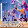 Kpop Hexenjagd 2D Acryl Anhänger Blind Box Weihnachts-Adventskalender Blind Box Rucksack Auto Schlüsselanhänger Kalender Geschenke