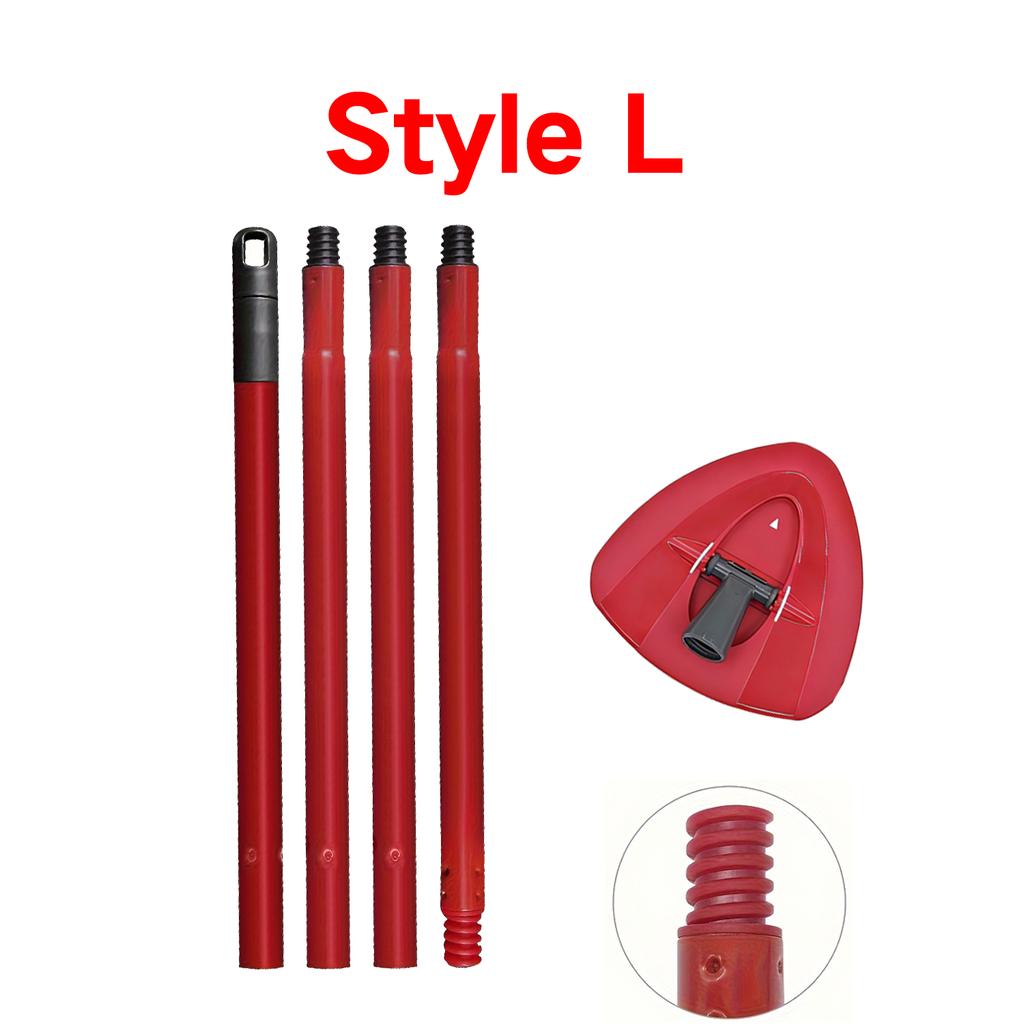 Mop Handle and Mop Base for O-cedar/Vileda 1Tank System,Mop Handles for O-cedar/Vileda Spin Mop & H2pro Flat Mop