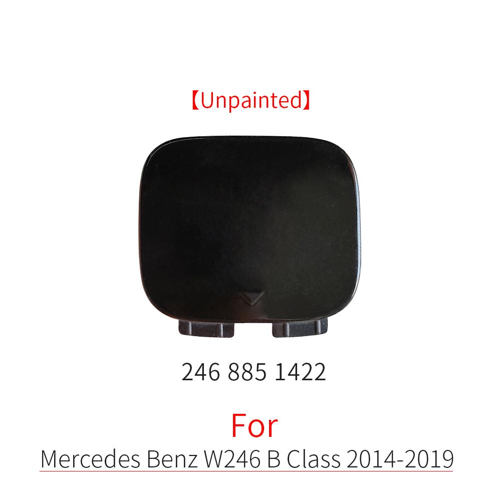 For Mercedes W246 Car Rear Bumper Tow Hook Cover Cap Black For Benz B Class B180 B200 B220 B260 2014- 2468851422