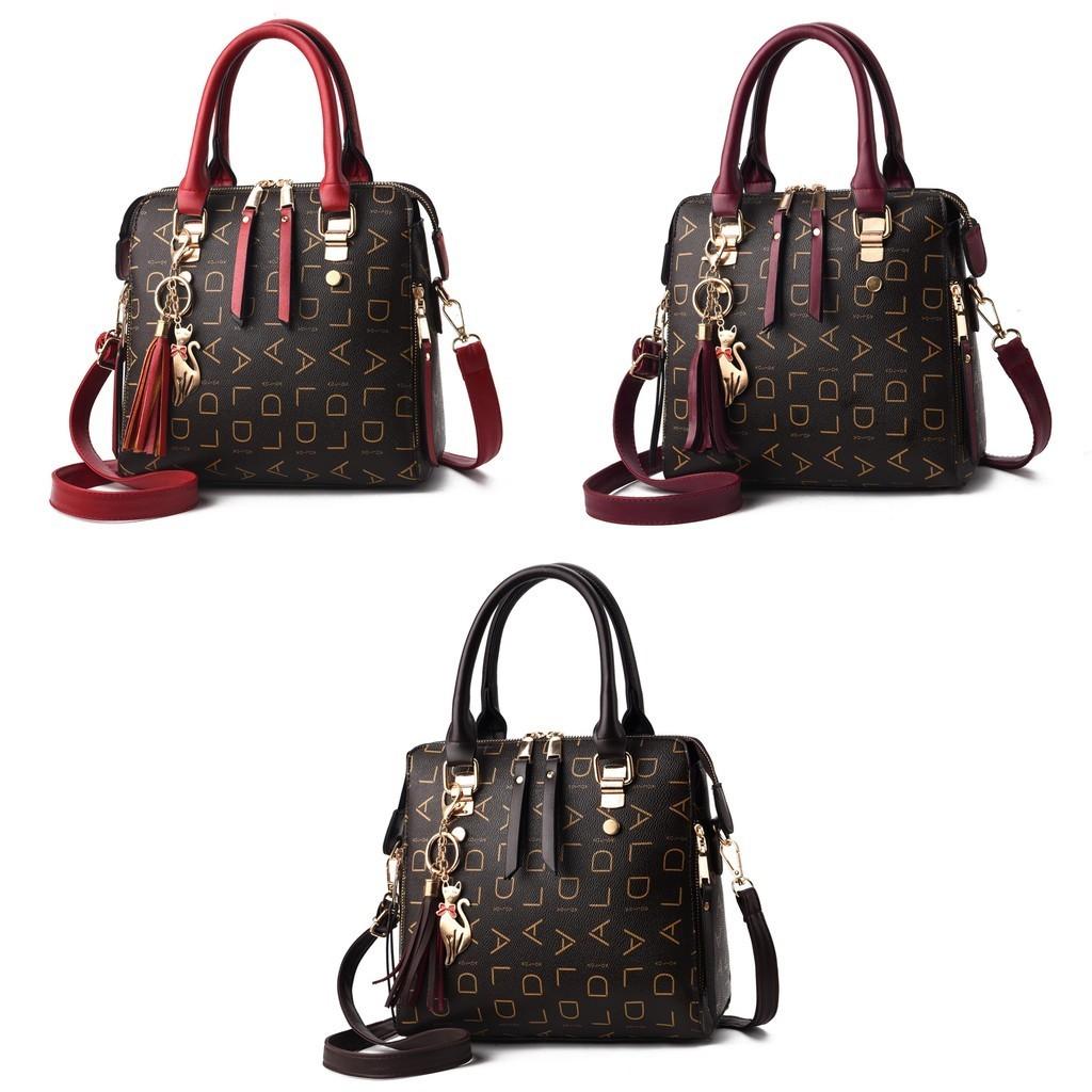 Fashion Fox Bag 2023 New Korean Style Shoulder Crossbody Bag Wholesale Wine Red Purple Coffee Pink Yellow