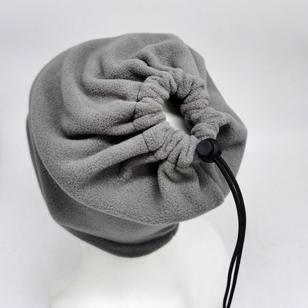 Winter Warm Half Face Mask Polar Fleece Neck Warmer Gaiter Tube Scarf Windproof Ski Fishing Neckerchief Headband Men Women