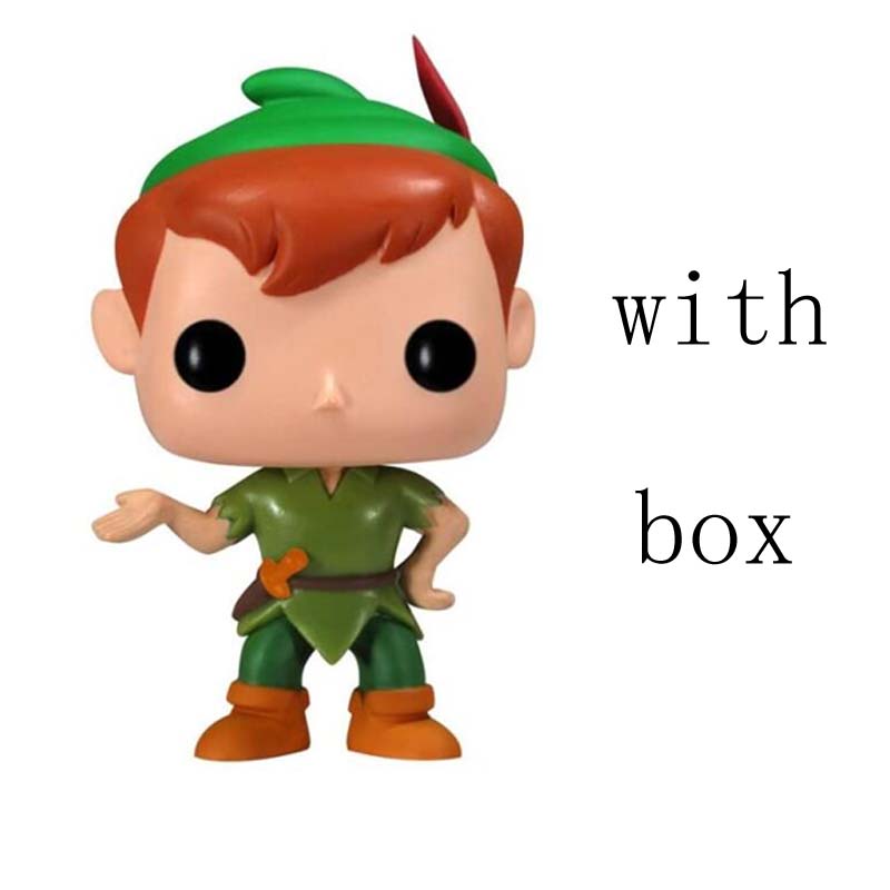 Peter Pan Captain Hook Pirate Vinyl Doll Model Toys no box