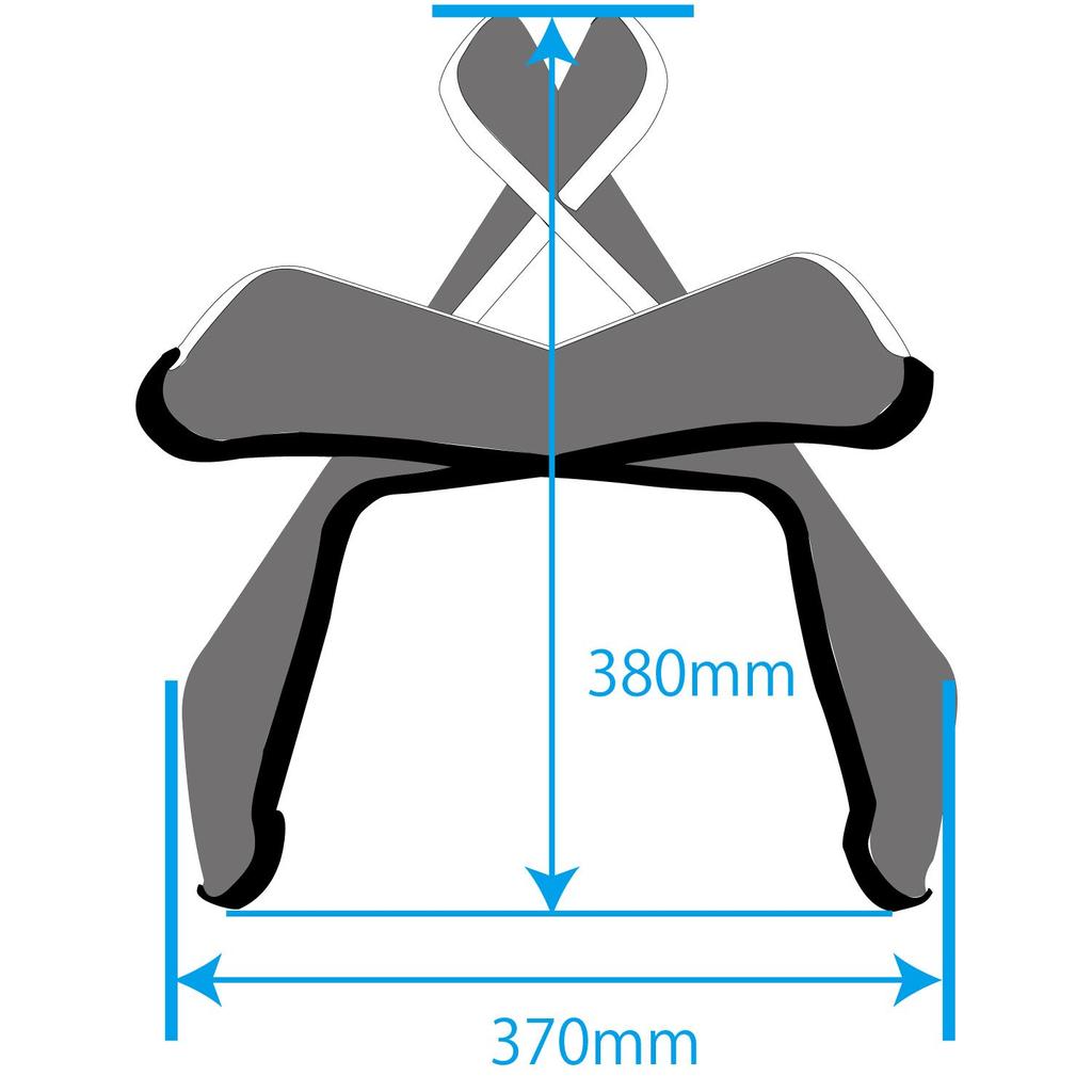 Kikutani Wooden Guitar Stand Natural GS-02