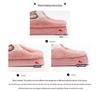 Winter Cotton Slippers with Thick Non-Slip Sole - Cute Cartoon Design for Couples