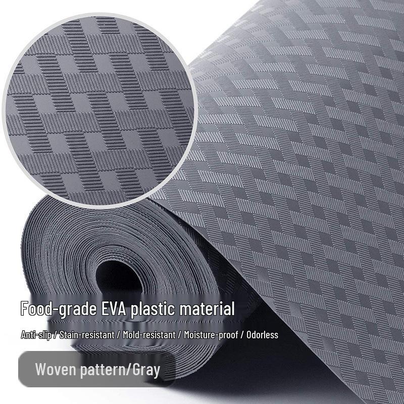 Waterproof and Oil-proof Kitchen Drawer Liner: Moisture-resistant, Non-slip, Adhesive-free Mat for Cabinets and Wardrobes.