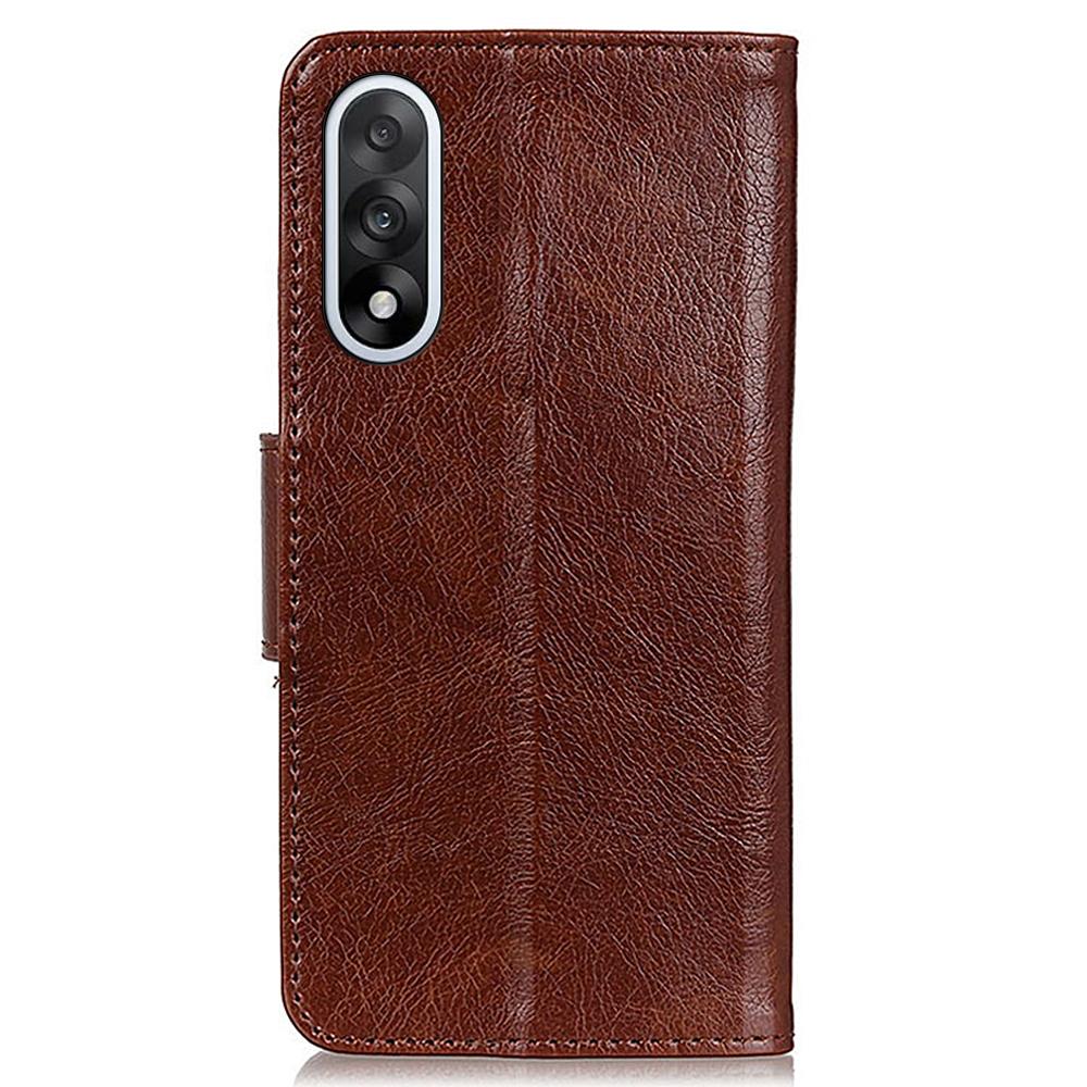 For OnePlus Nord 5 5G Case Nappa Texture Split Leather Wallet Phone Cover