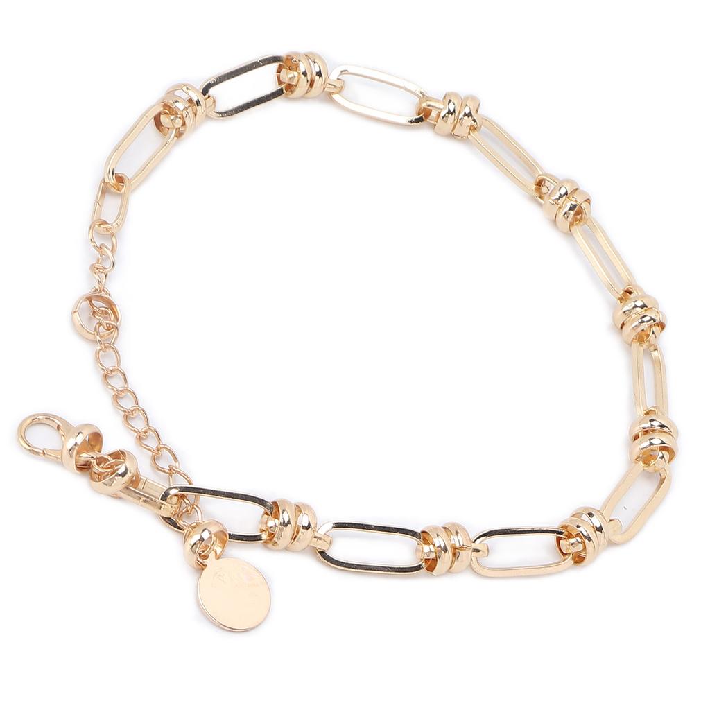 Fashionable Choker Necklace Hip Hop Geometric Pattern Alloy Necklace Clothes Accessory