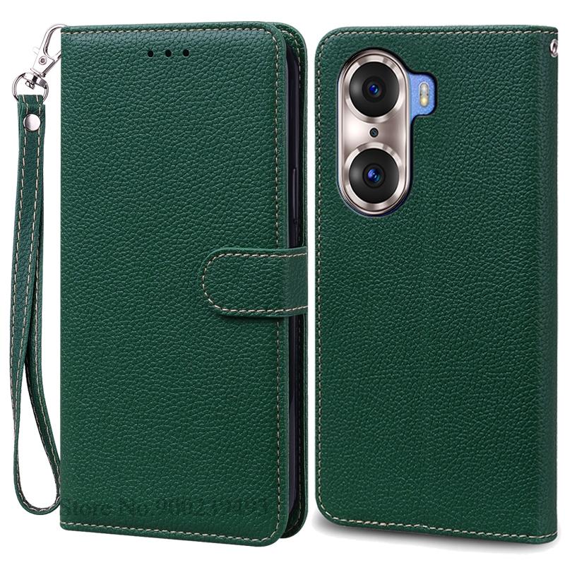 For Honor 60 Pro Case Honor 60 Case Silicone Soft Leather Flip Case For Honor 60 Pro Wallet Cover Phone Fundas Coque