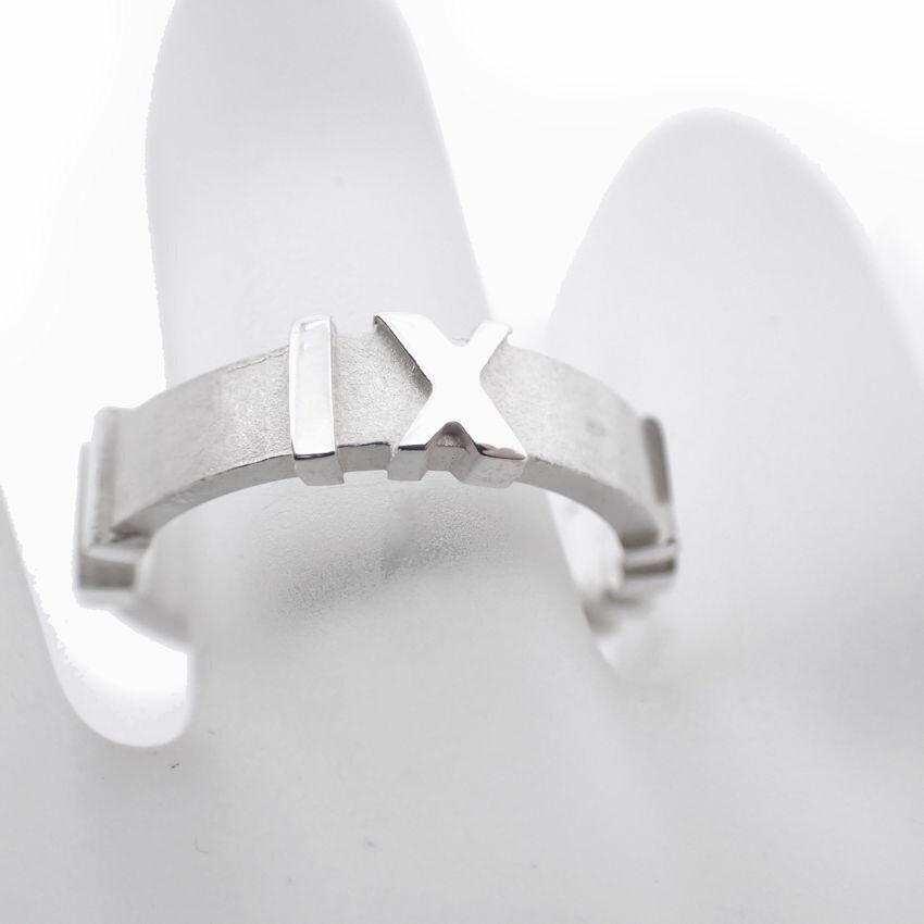 [Used] TIFFANY 925 Atlas Ring/Size 9/g538-64
