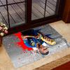 Mbappe Soccer Legend Floor Rug Office Rug Perfect for Study room Outdoor Living Rooms Decorate room Anti-slip Rug Decorate Offices