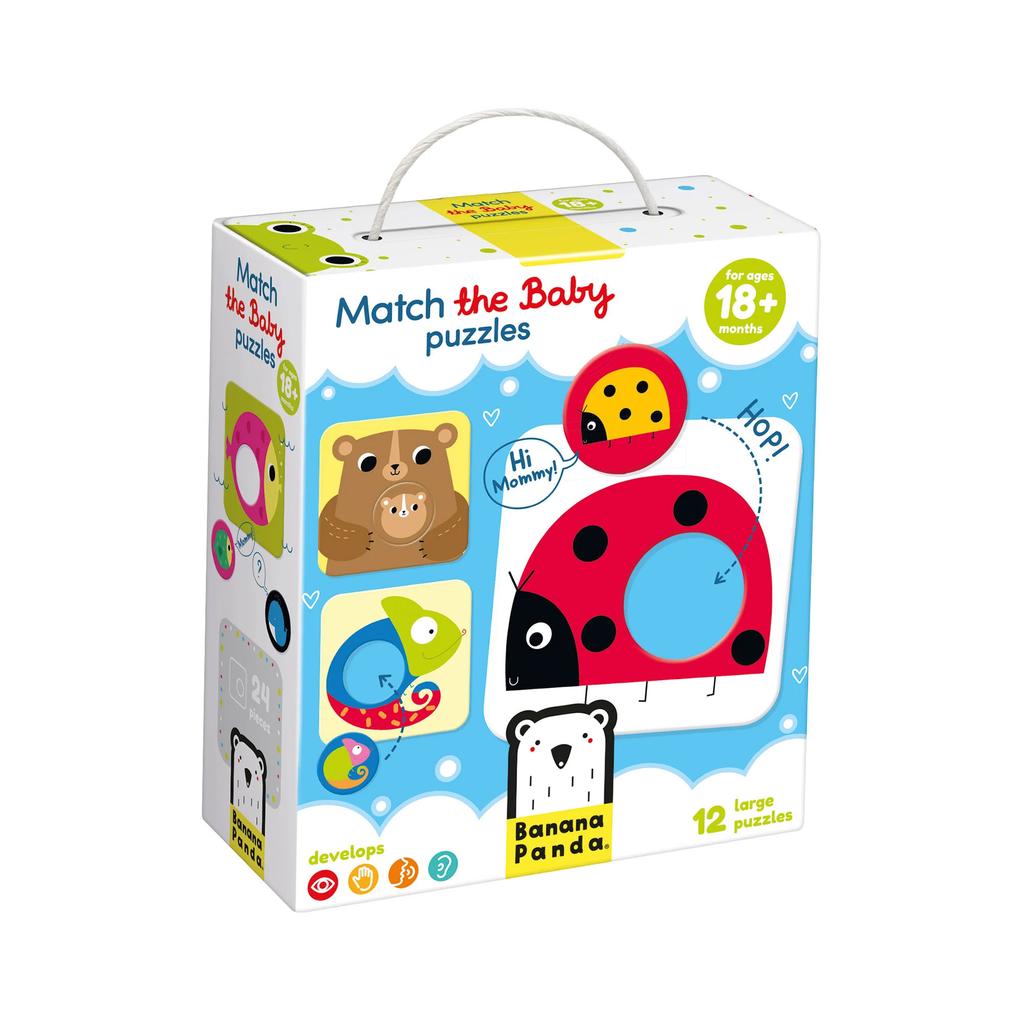 Match the Baby. Puzzles 18m+