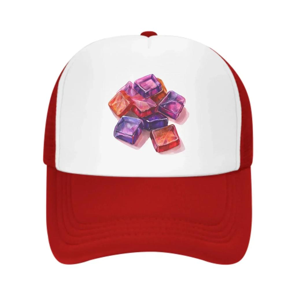 Colored Candy Spring Summer Leisure Sports Daily Sun Hat Fishing Outdoor Men's and Women's Truck Caps Fashion Casquette